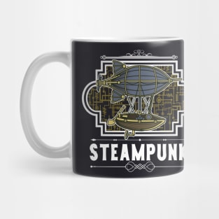 Steampunk Zepellin Mug